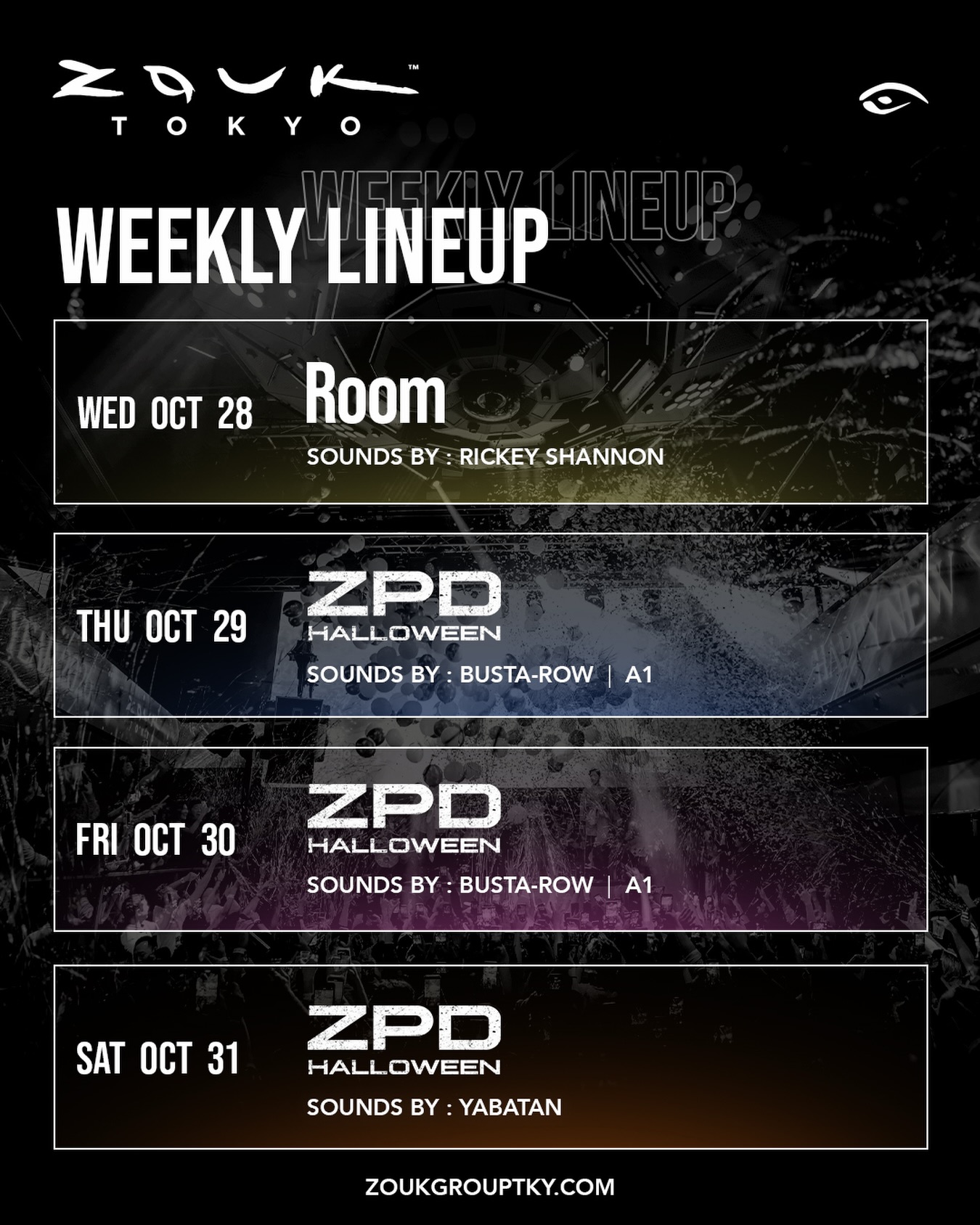 It’s getting spooky this weekend👻
See you under the mothership🛸
Get your ticke