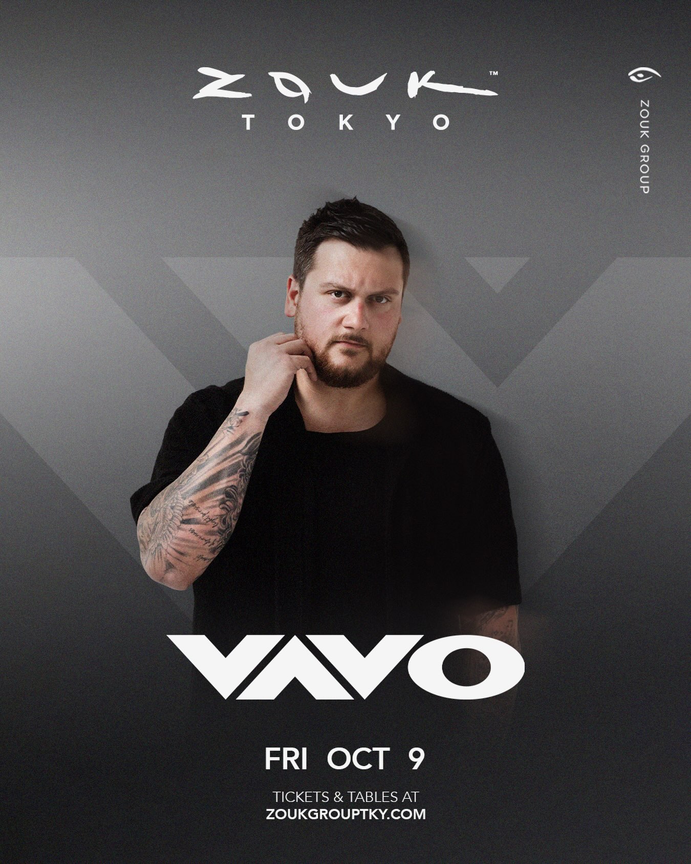 @vavomusic is making his first #zouktokyo debut on FRI OCT 9 ー Don’t miss out, G