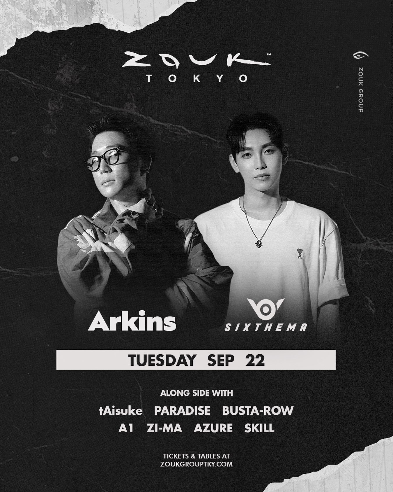 @arkins_official and @sixthema_official are taking over the mothership on TUE SE
