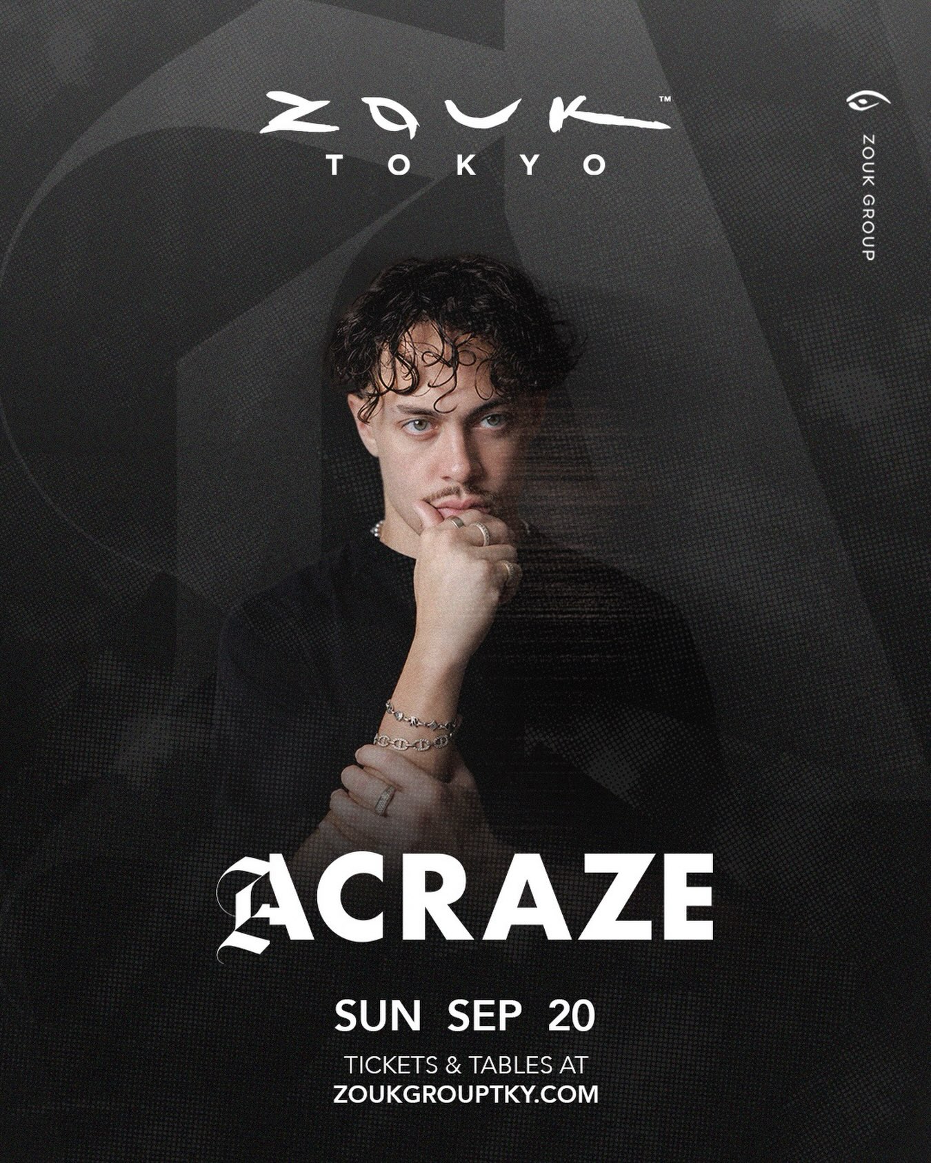 JUST ANNOUNCED!!! @acraze is back under the mothership on SUN SEP 20 at #zouktok