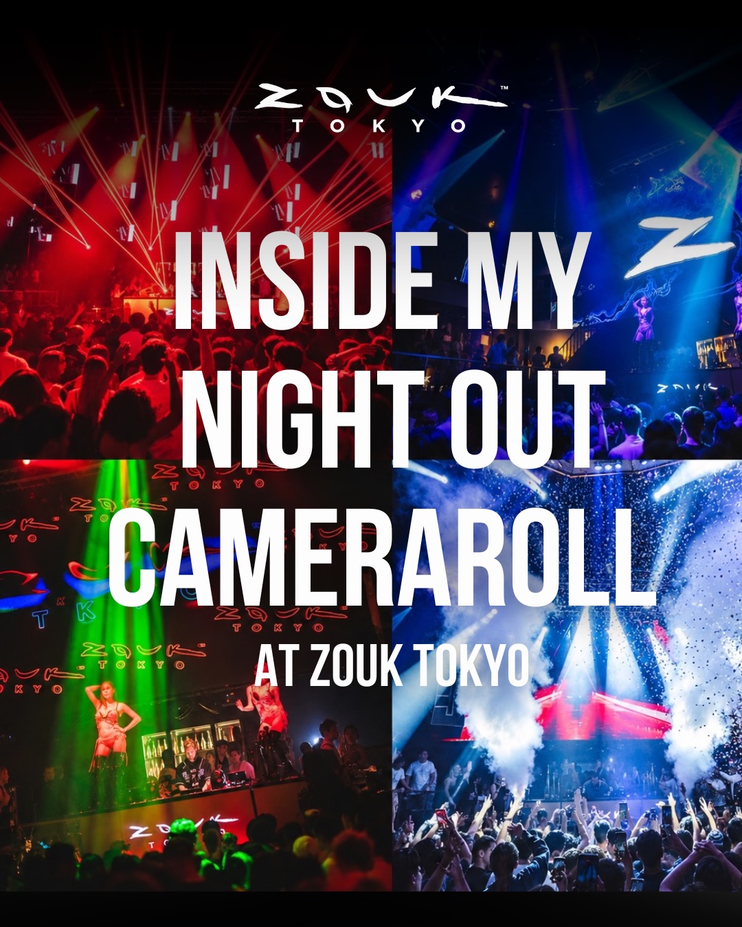 Still feeling last weekend at #zouktokyo 🔥🙌🍾
The mothership is back Wed–Sat.
🎟